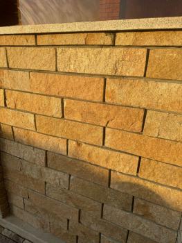 Влагостойкий отделочный материал гранитный сортовой кирпич жёлтый - V-SPORT Тренажеры УЗСИ ARMSSPORT