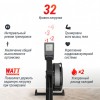������� �������� UNIX Fit Air ��������-��������� / Magnetic Rower-X ������ RMAMRXB ARMS - V-SPORT ��������� ���� ARMSSPORT